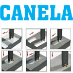 Canela Multi Functional End Mills