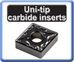 Carbide Inserts for Turning Uni-tip
