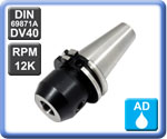 DV40 End Mill Holders - Side Lock Adaptors 12000 RPM