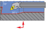 107�30' SDQCR Carbide Shank Boring Bars for DCMT Inserts