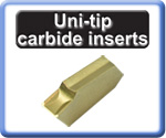 GTN Style Part-Off - Parting Inserts Uni-tip