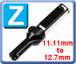 Spade Drill Insert Holders Series Z, 11.11mm - 12.7mm