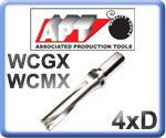 U-Drills 4xD for WCMX Inserts 15-55mm Diameter