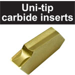 Uni-tip Part-Off Inserts (GTN) style