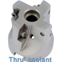 123093040 Milling Cutter for APKT 1604 Inserts 40mm dia 4 Teeth Thru Coolant