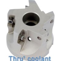 123093050 Milling Cutter for APKT 1604 Inserts 50mm dia 5 Teeth Thru Coolant