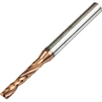 6.7mm Diameter Flat Bottom Carbide Drill 8mm Shank 32mm Max Depth for General Use