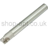 End Mill for APKT 1604 Inserts 32mm dia 32mm shank 300mm long type BAP400R-32-300-C32-3T