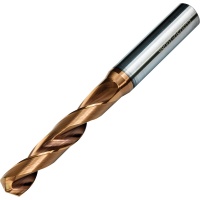 EDSD3D-08070 7mm Diameter Carbide Drill 8mm Shank 34mm Flute Length 79mm Long AlCrTiN-X Coated