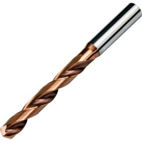 EDSD5D-06046 4.6mm Diameter Carbide Drill 6mm Shank 36mm Flute Length 74mm Long AlCrTiN-X Coated