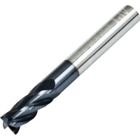 Economy Series Carbide End Mill 14mm Diameter 4 Flute TiAlN Coated