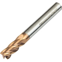 ED4S-16160100 16mm Diameter 4 Flute Carbide End Mill AlTiCrN Coated 55HRC