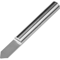 6mm Diameter Carbide Engraving Cutter 1mm Tip Half Round 90