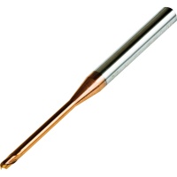 Long Neck Rib Processing Carbide Cutter 4mm Dia 25mm Neck Length 60mm Long 55HRC