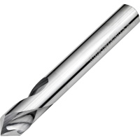 Spot Drill 6mm Diameter Un-coated Carbide 90 Point Aluminium Series