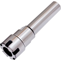 Straight Shank Collet Chuck Mini Type for ER16 Collets 12mm Dia Shank 50mm Shank Length