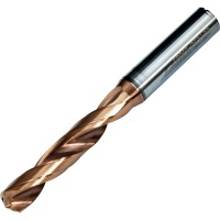 EDTC3D-08079 7.9mm Through Coolant Carbide Drill 8mm Shank 41mm Flute Length 79mm Long AlCrTiN-X Coated