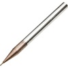 Micro Carbide End Mill for General Use 0.2mm Diameter 2 Flute AlTiNs Coated 60HRC