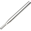 End Mill for Aluminium 5mm Diameter 3 Flute 100mm Long Un-coated Micro-grain Carbide