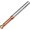 5mm Diameter 2.5mm Radius Lollipop Cutter 2 Flute Undercutting End Mill 57mm Long 58HRC
