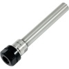 Straight Shank Collet Chuck with Hexagon Nut for ER11 Collets 10mm Dia Shank 100mm Shank Length