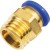 PC12-M20 Air Pipe Coolant Connector for C40 Shank APT U-drill