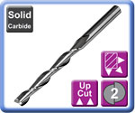 2 Flute Up Cut Carbide Routers for Wood MDF
