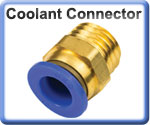 Air Pipe Coolant Connectors for C20, C25, C32, C40 Series U-drills