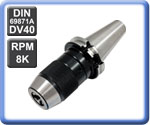 DV40 Drill Chucks 12000 RPM