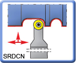 APT 90 SRDCN Lathe Turning Tools for RCMT Inserts