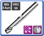 1 Flute Carbide End Mills - Slot Drills for Aluminium