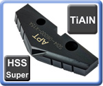X15A Super Powder Metal TiAlN Coated Spade Drill Inserts, 18mm - 65mm