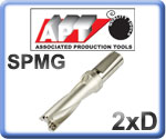 U-Drills 2xD for SPMG Inserts 15-50mm Diameter