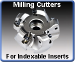 Milling Cutters for Indexable Inserts