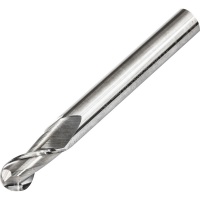 6mm Diameter Ball Nose End Mill for Aluminium 2 Flute Uncoated Carbide
