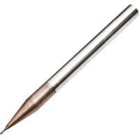 Micro Carbide End Mill for General Use 0.7mm Diameter 2 Flute AlTiNs Coated 60HRC