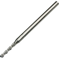 End Mill for Aluminium 3mm Diameter 2 Flute 100mm Long Un-coated Micro-grain Carbide