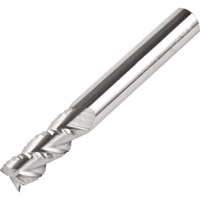 Roughing End Mill for Aluminium 6mm Diameter 3 Flute Uncoated Carbide