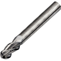 3mm Diameter Ball Nose End Mill for Aluminium 3 Flute Uncoated Carbide