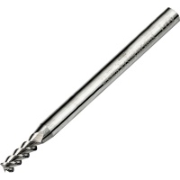 End Mill for Aluminium 1mm Diameter 3 Flute Un-coated Micro-grain Carbide