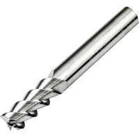 End Mill for Aluminium 5mm Diameter 3 Flute Un-coated Micro-grain Carbide