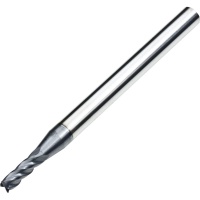 Carbide End Mill for General Use 3mm Diameter 4 Flute AlTiN Coated 45HRC