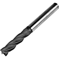 Diamond Coated Carbide End Mill 4 Flute 12mm Diameter 80mm Long for Graphite