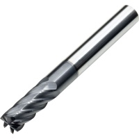 Finishing End Mill 8mm Diameter 6 Flute AlTiN Coated Micro-grain Carbide 55HRC