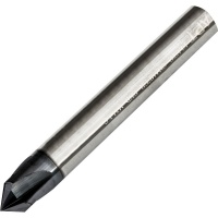 Carbide Countersink 12mm Diameter 90° Point 45° Chamfer AlTiN Coated 4 Flutes
