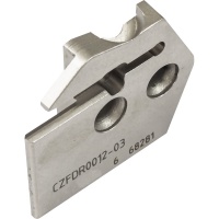 CZFDR 0020-02, 2mm Wide 20mm Deep External Grooving, Parting Turning  Cartridge for WDN Inserts