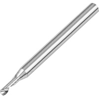 1mm Diameter 1 Flute Carbide End Mill for Plasics Acrylic PVC 4mm Flute Length