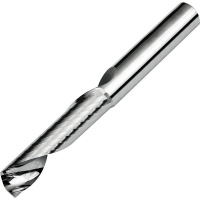 12mm Diameter 1 Flute Carbide End Mill Slot Drill for Aluminium 35mm Flute Length