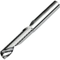 8mm Diameter 1 Flute Carbide End Mill Slot Drill for Aluminium 22mm Flute Length