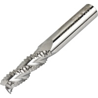 3 Flute Carbide Roughing End Mill for Aluminium 14mm Diameter